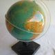 globe earth / black plastic base