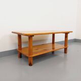 Vintage solid pine coffee table from the 70s 80s