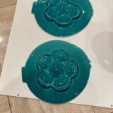 Assiettes à huîtres en forme de poisson