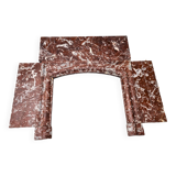 Louis XIV fireplace in Languedoc marble