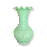 Vase en verre opalin Art Nouveau Portieux Vallerysthal