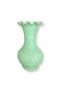 Vase en verre opalin Art Nouveau Portieux Vallerysthal