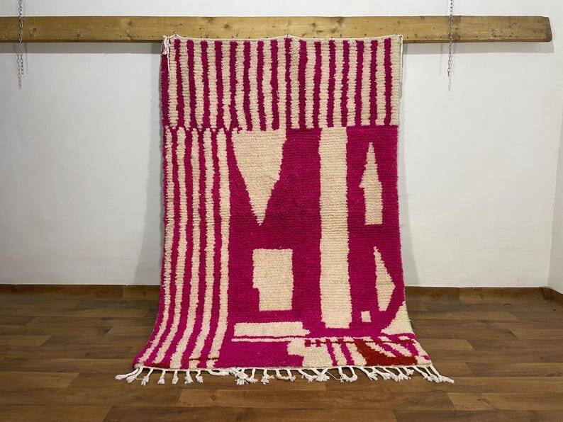 Authentic handmade Moroccan rug size 1.5/3 m