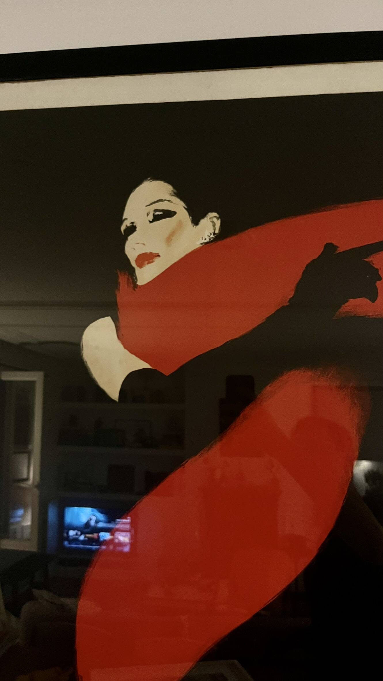 Large lithograph by René Gruau