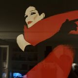 Large lithograph by René Gruau