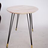 Italy 1950 s oval marble coffee table