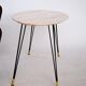 Italy 1950 s oval marble coffee table