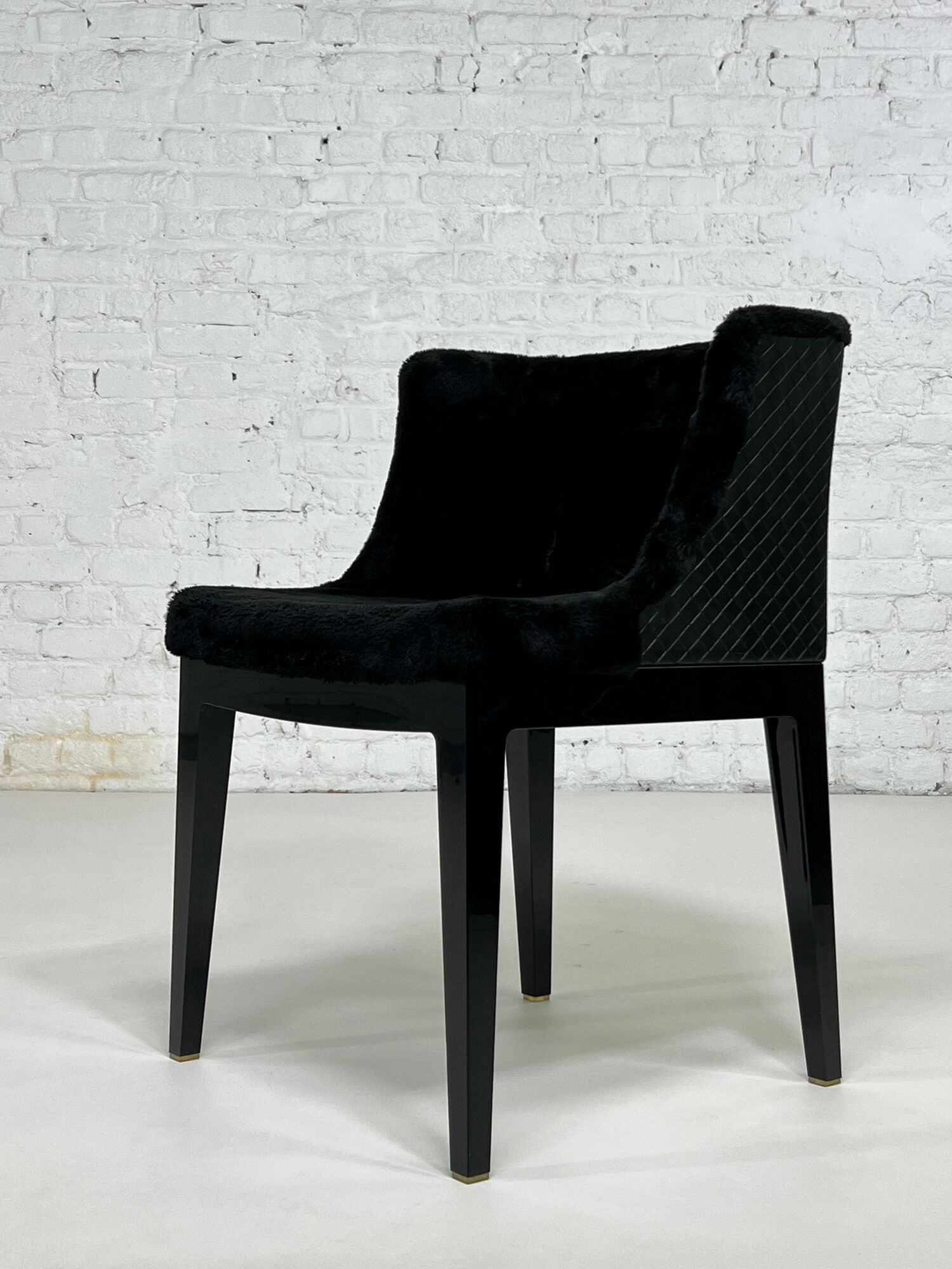 Pair of armchairs Mademoiselle Kravitz design Philippe Starck for Kartell