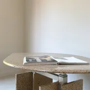 Vintage Stone Organic Coffee Table by Ilse Möbel