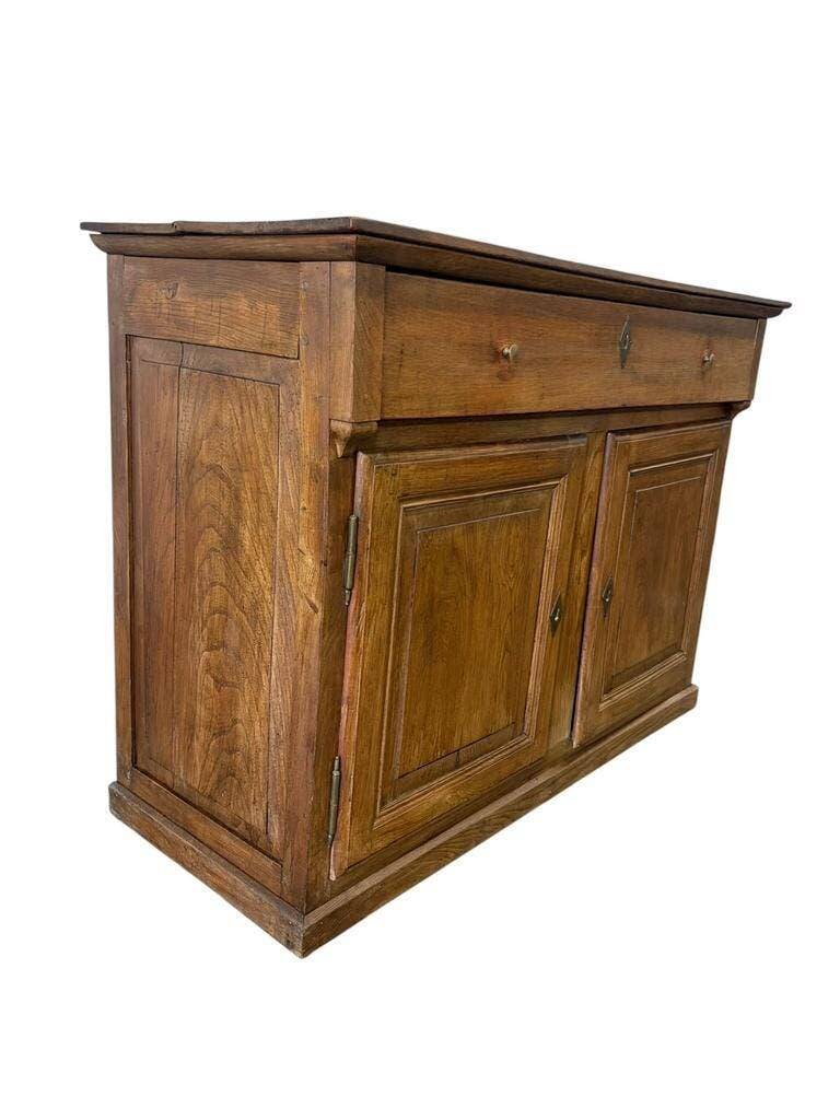 Buffet vintage en bois brun