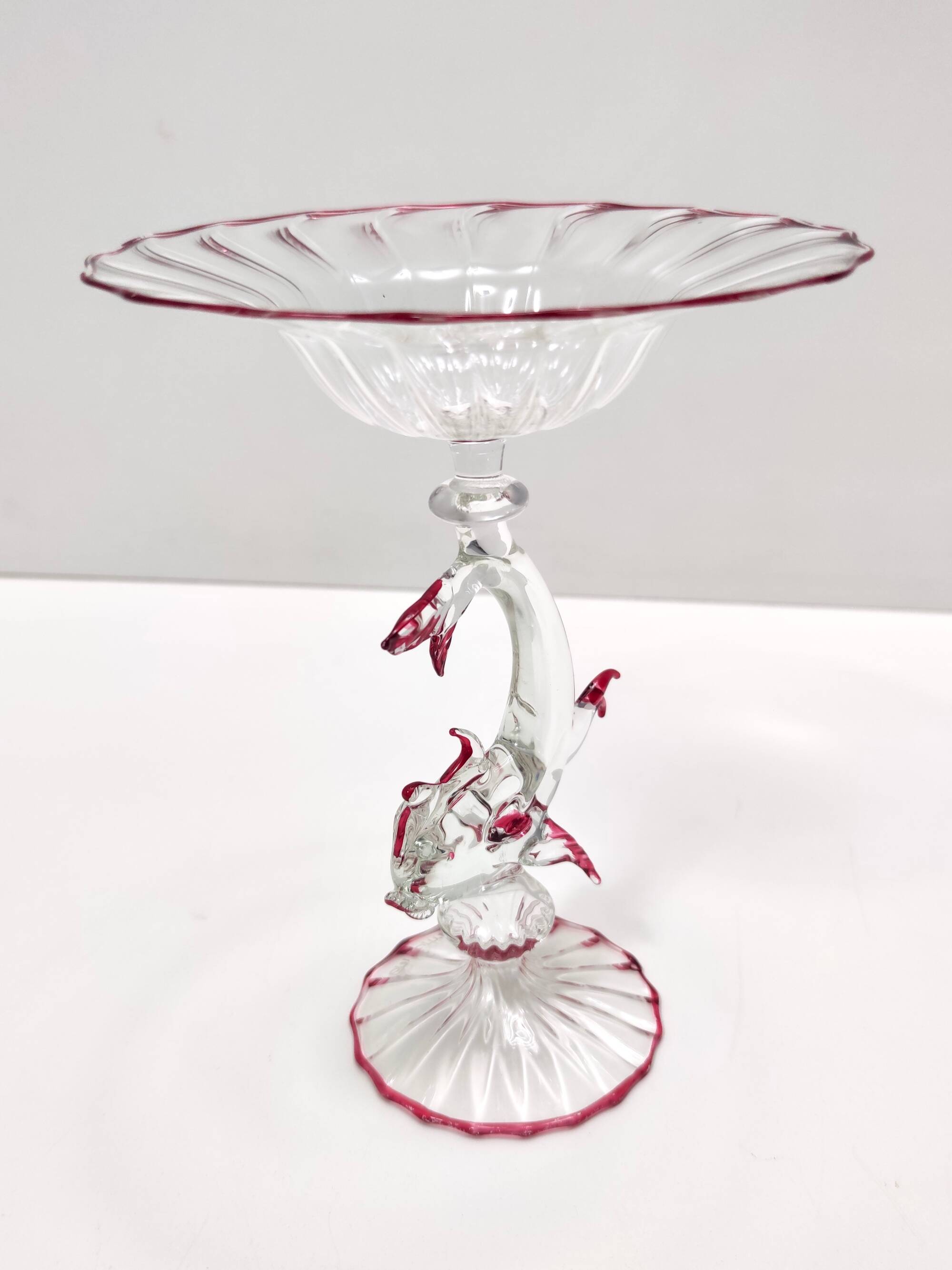 Renaissance style Murano Glass Cake Stand by La Murrina, Italy