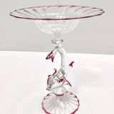 Renaissance style Murano Glass Cake Stand by La Murrina, Italy