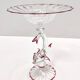 Présentoir à gâteaux en verre de Murano de style Renaissance par La Murrina, Italie
