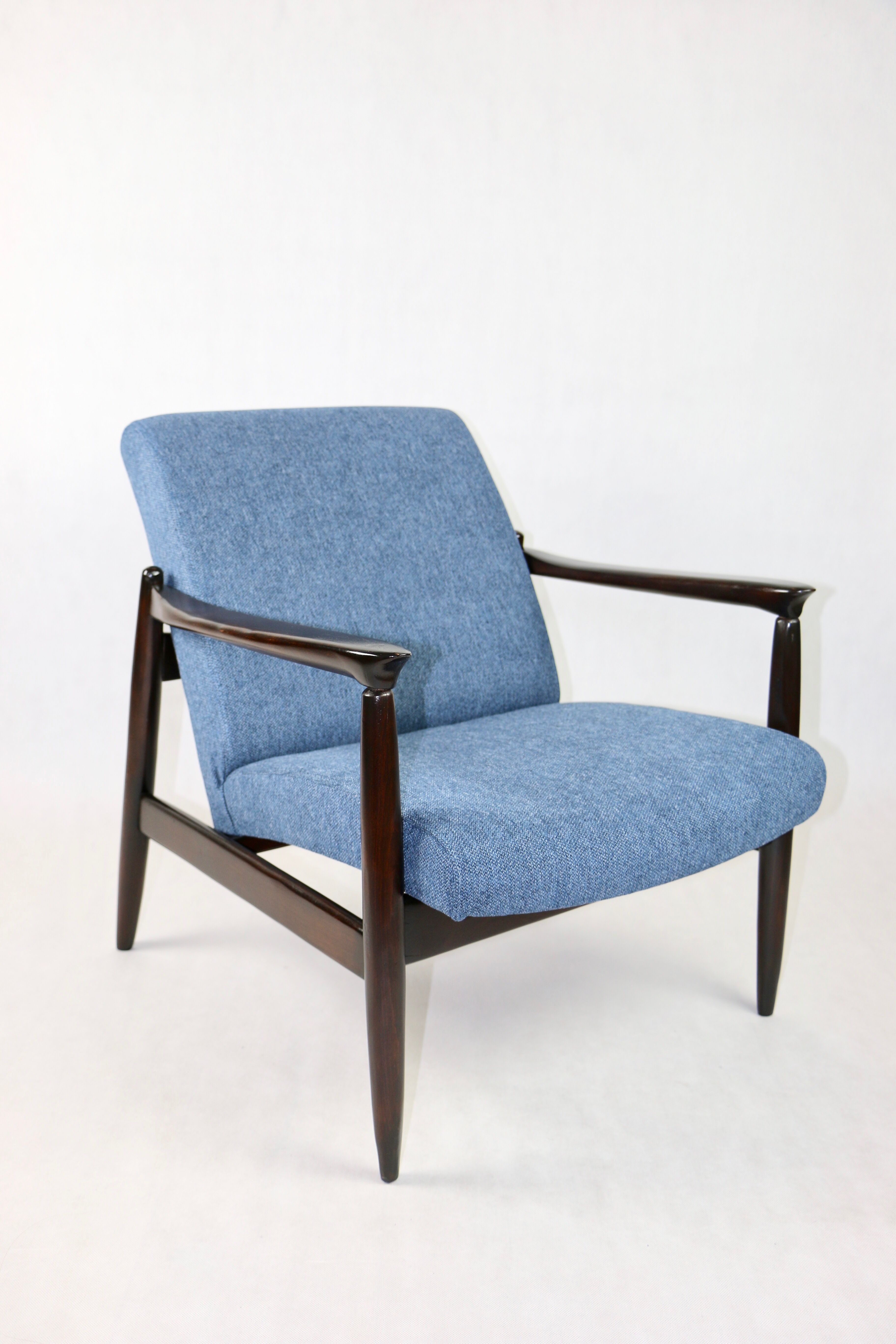 Blue Armchair by Edmund Homa, 1970s