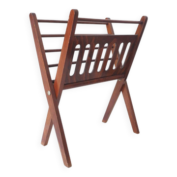 Porte-revues pliant Cees Braakman pour Pastoe – Design hollandais Mid-Centu