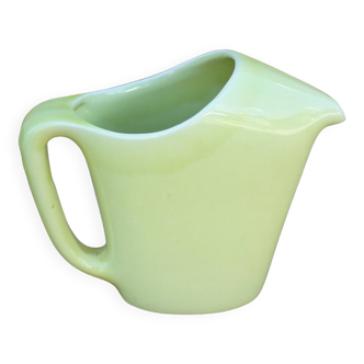 Saint Clement pitcher, modernist pitcher, yellow ceramic pitcher