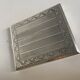 Vintage 1930 cigarette case Inca sterling silver 925 - 9.8 x 8.4 cm