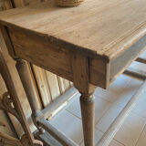 Old work table, draper