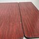 Table Formica jpp couleur lie de vin