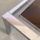 Coffee table 1970 ceramic tiles and stainless steel DAP a comment? 300.00 - DISPONIBLE SKU No.7250