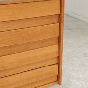 Buffet U 458 chêne clair Jiri Jiroutek pour Interier Praha 1960