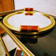 Art deco mirror tray