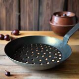 Chestnut Roaster. Extra Long Handled, 3ft/90cms, Chestnut Roasting Pan. Autumn Essentials
