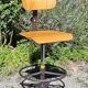 Workshop chair desk bao rotating and adjustable 70s