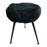 Tabouret tripode "moumoute"