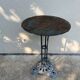 Small cast iron bistro table.