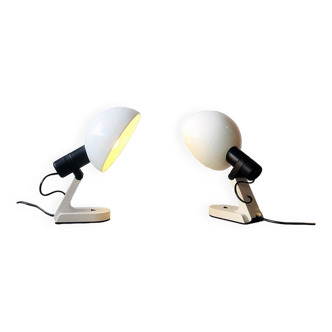 Set of two adjustable lamps, 1970s