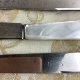 Box of 12 vintage knives