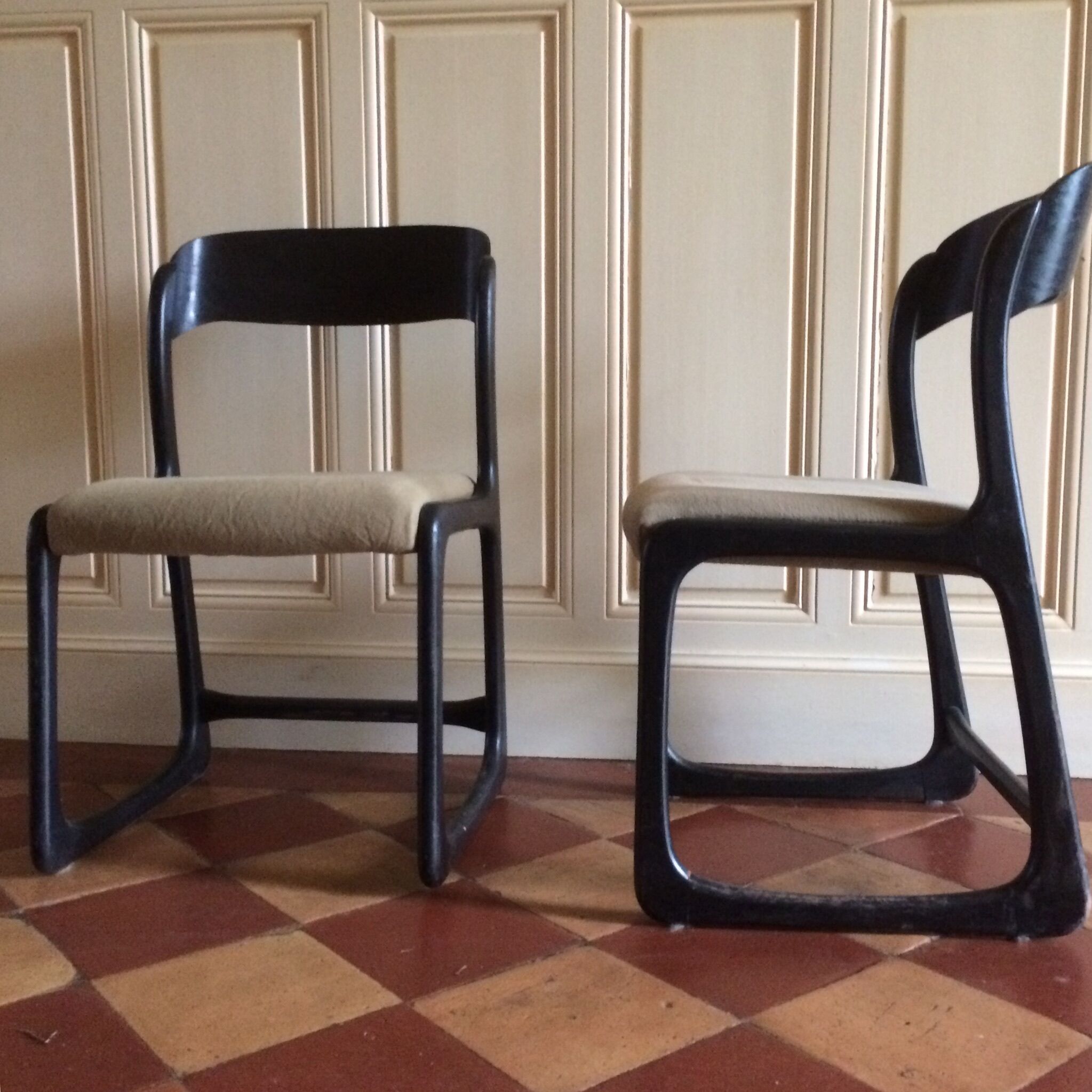Pair of Baumann chairs