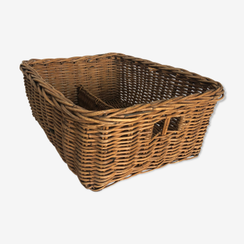 Wicker pan, storage, shelf