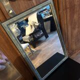 Old green seventies mirror