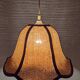 Rattan flower suspension from the 60s/70s