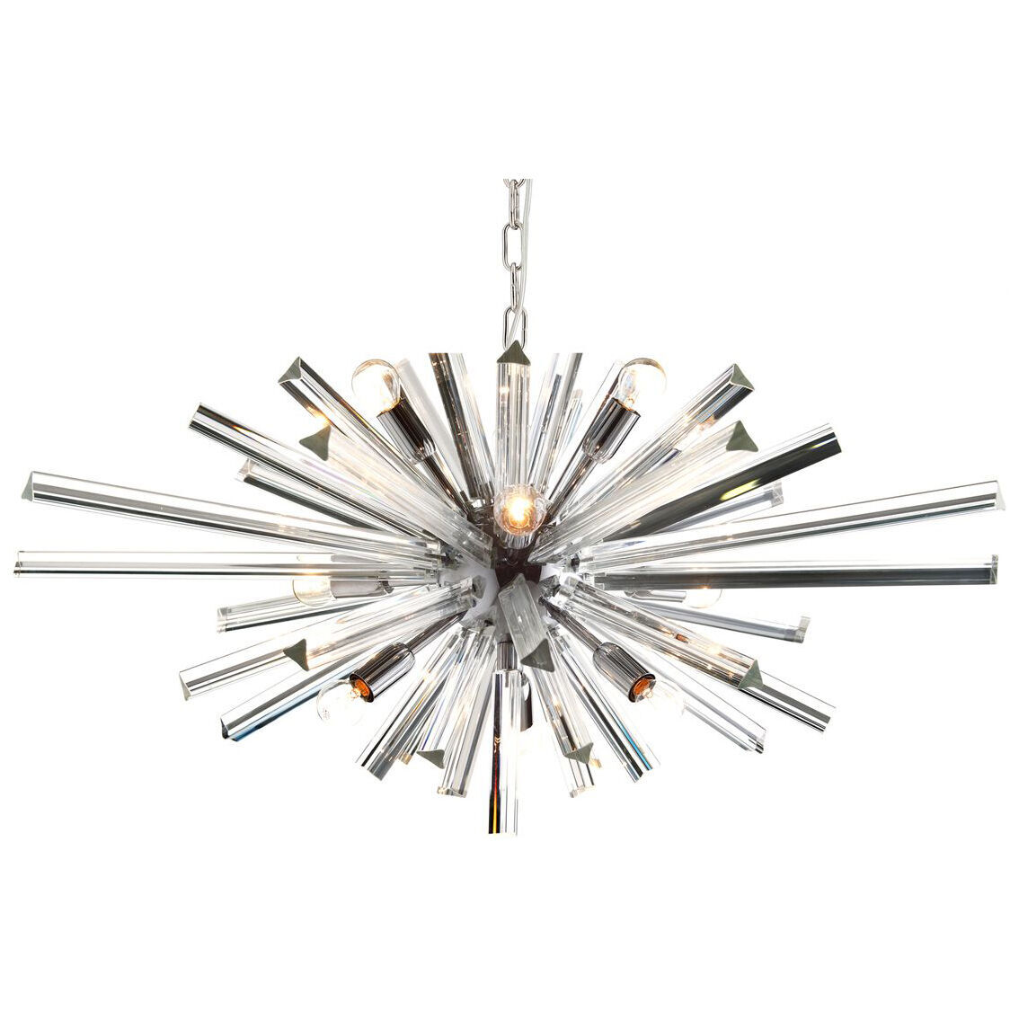 Lustre en verre de Murano