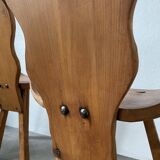 Oak mountain chalet chairs