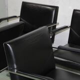 Suite of 4 BRNO armchairs, Mies Van Der Rohe, Knoll