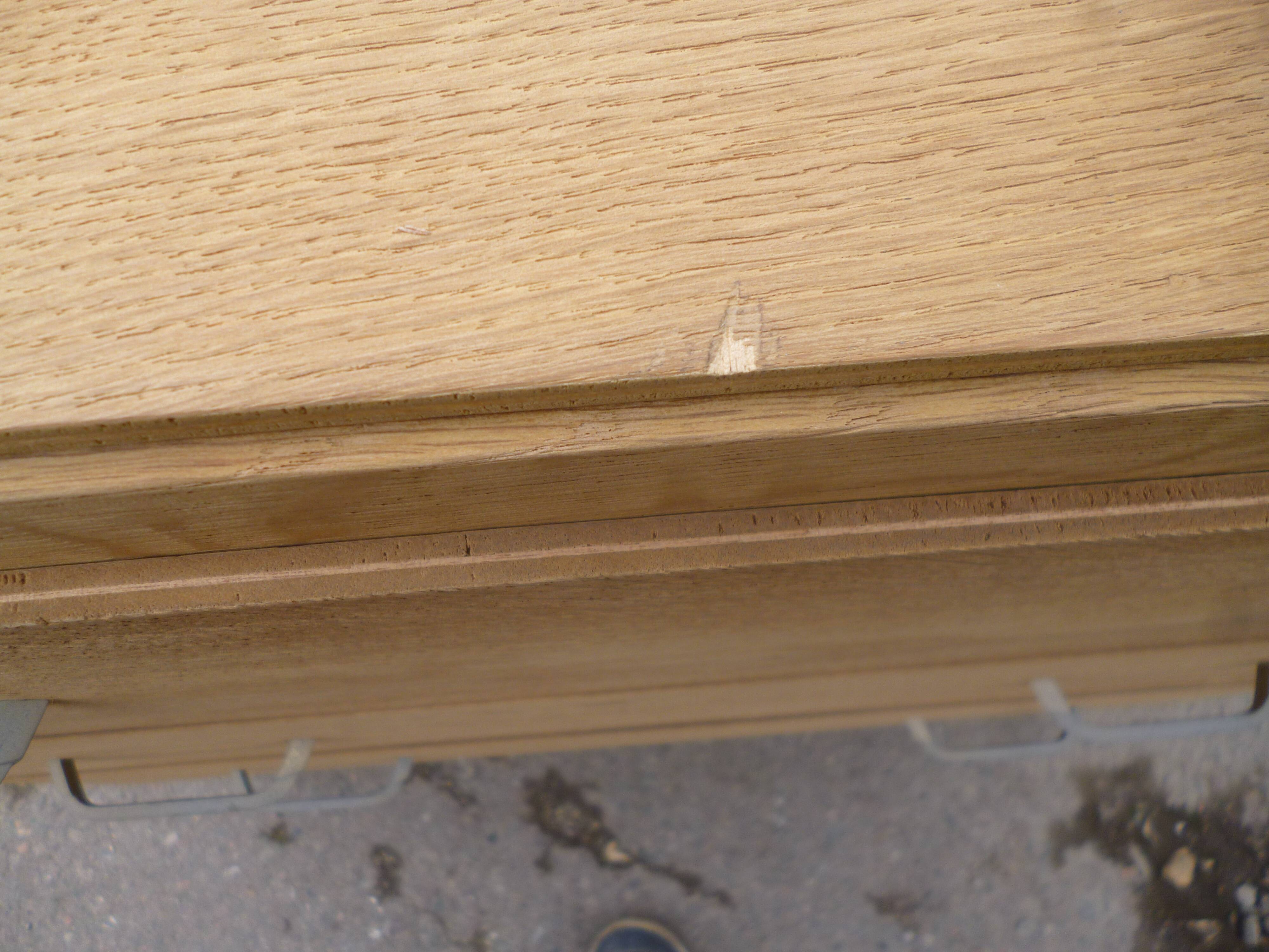 60 year oak chest of drawers