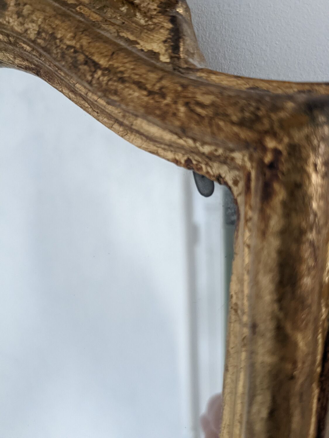 Mirror rocaille Louis XV style 20x39cm