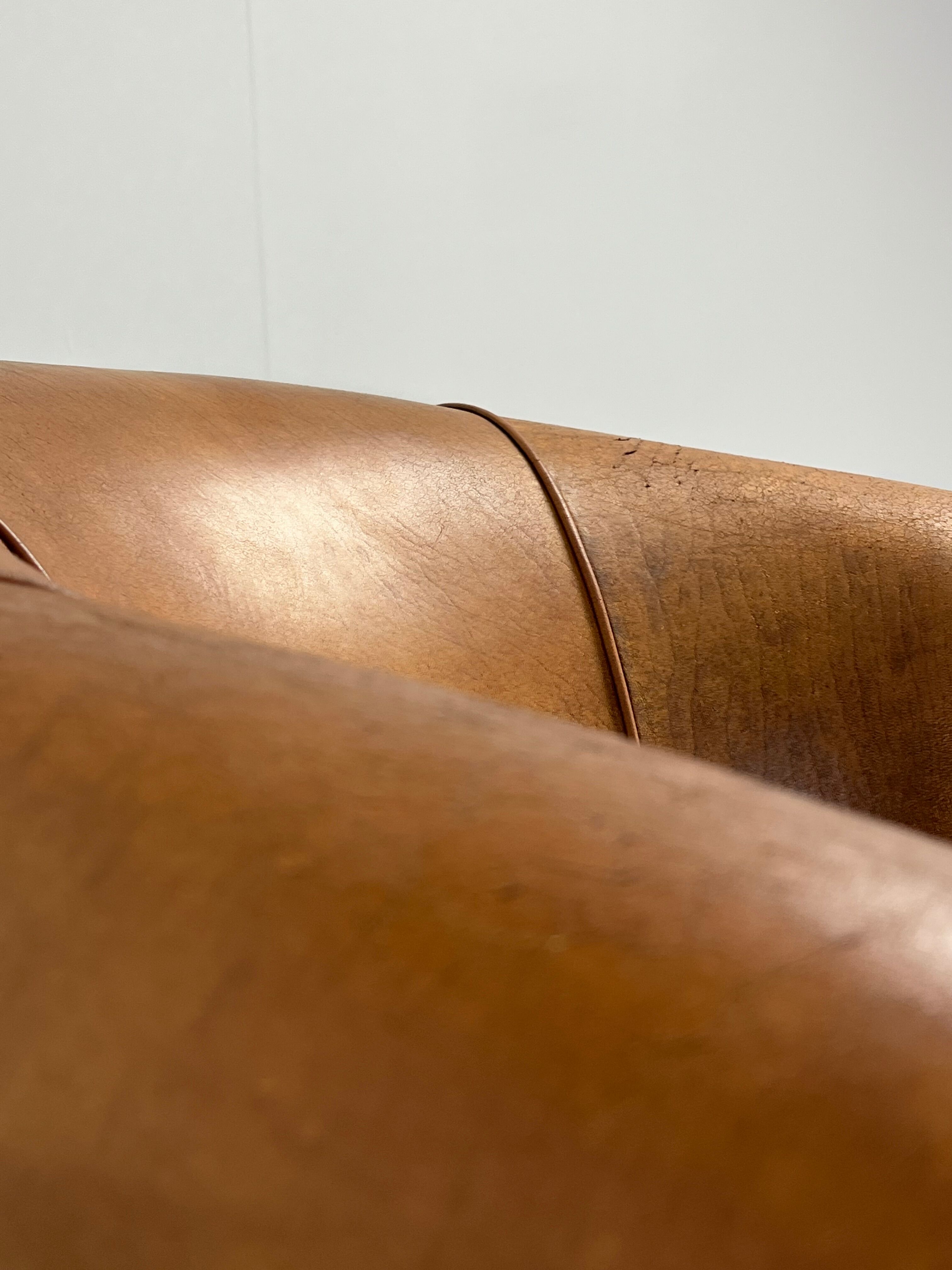 Set of 2 club armchairs