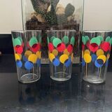 3 Verres vintage