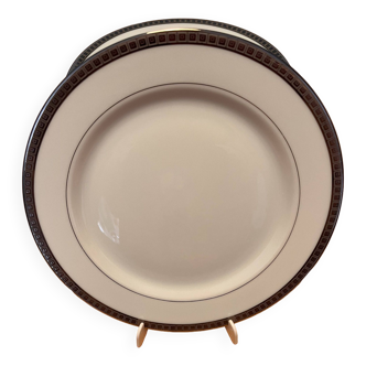 BERNARDAUD LIMOGES porcelain dinner plates sold in batches