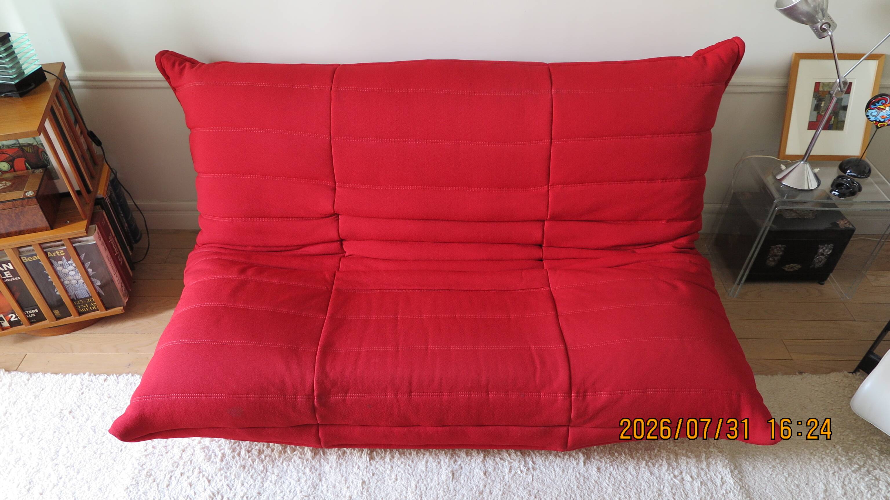 Banquette lit 3 places couchage 160x200 modele togo