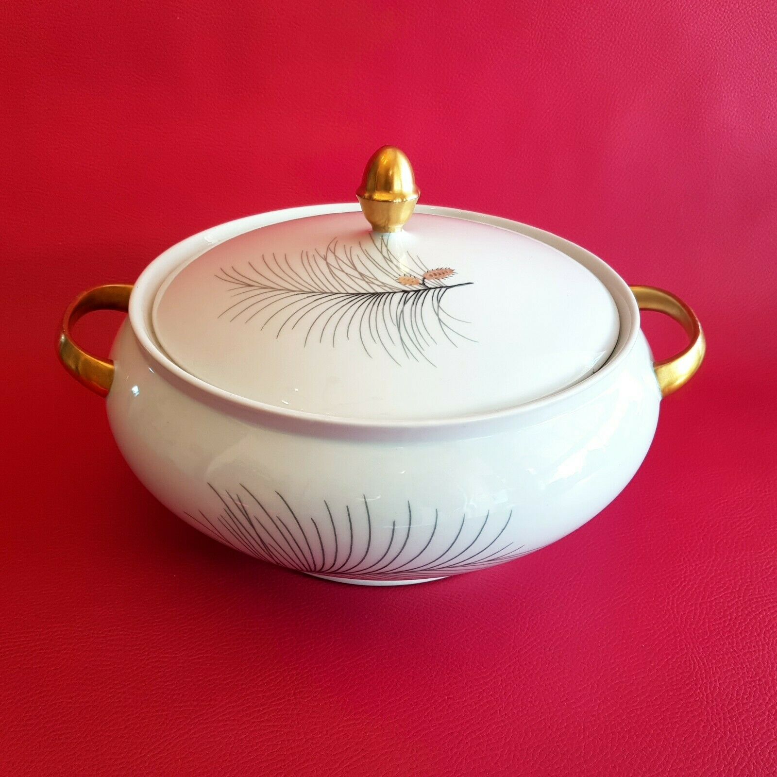 Porcelain vegetable soup Limoges Raynaud & C