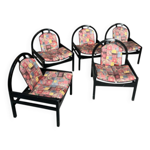 Ensemble de 5 fauteuils - baumann