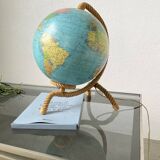 Luminous terrestrial globe Tarride Audoux and Minet