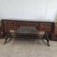 Double-sided mahogany empire desk