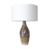 Table lamp ceramic, stoneware, of 1960
